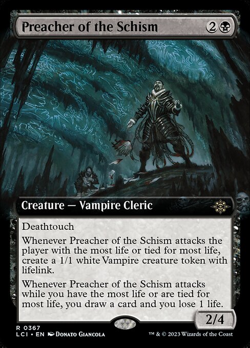 Preacher of the Schism (367) [The Lost Caverns of Ixalan] [Extended Art]