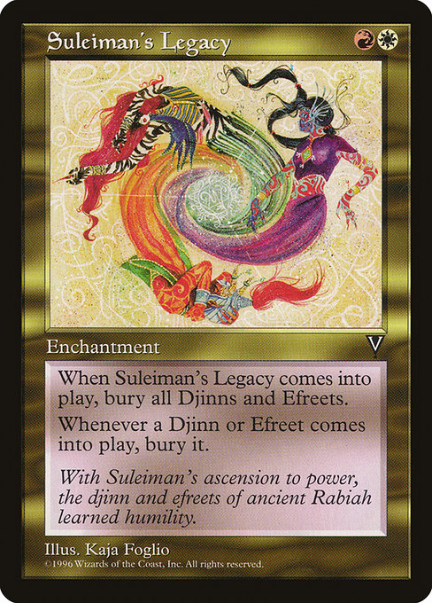 Suleiman's Legacy (138) [Visions]