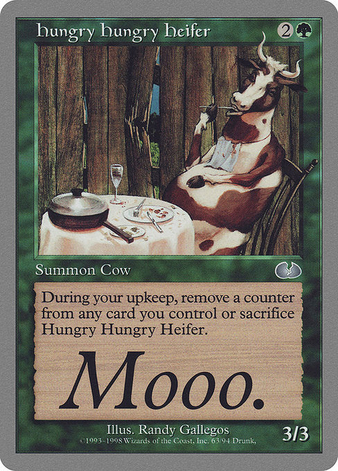 Hungry Hungry Heifer (63) [Unglued]