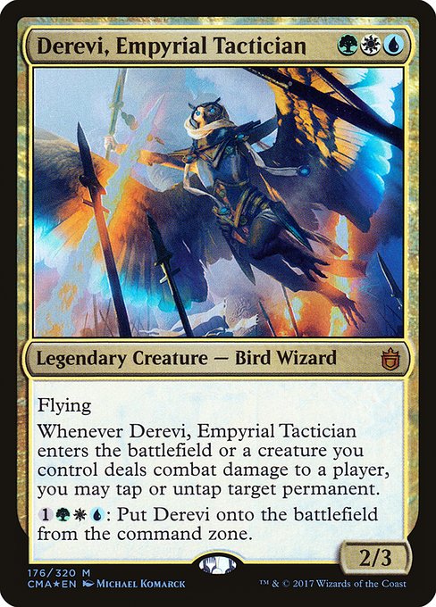 Derevi, Empyrial Tactician (176) [Commander Anthology]