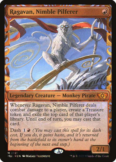 Ragavan, Nimble Pilferer (151) [Multiverse Legends] [Showcase]
