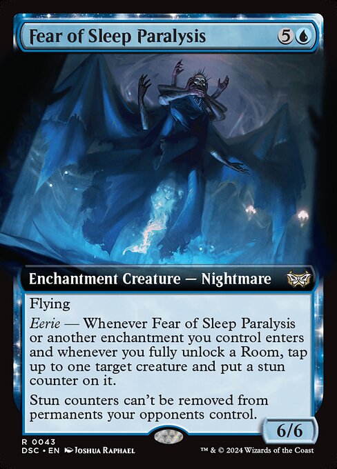 Fear of Sleep Paralysis (43) [Duskmourn: House of Horror Commander]