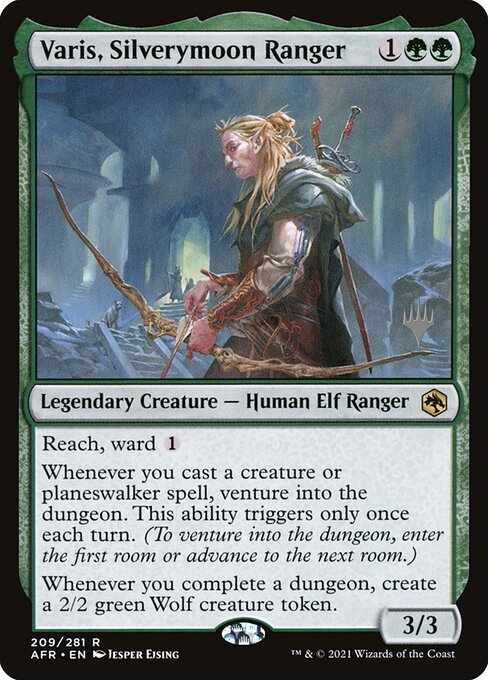 Varis, Silverymoon Ranger (209p) [Adventures in the Forgotten Realms Promos]