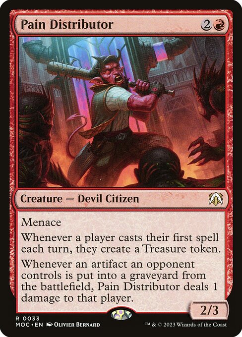 Pain Distributor (33) [March of the Machine Commander]