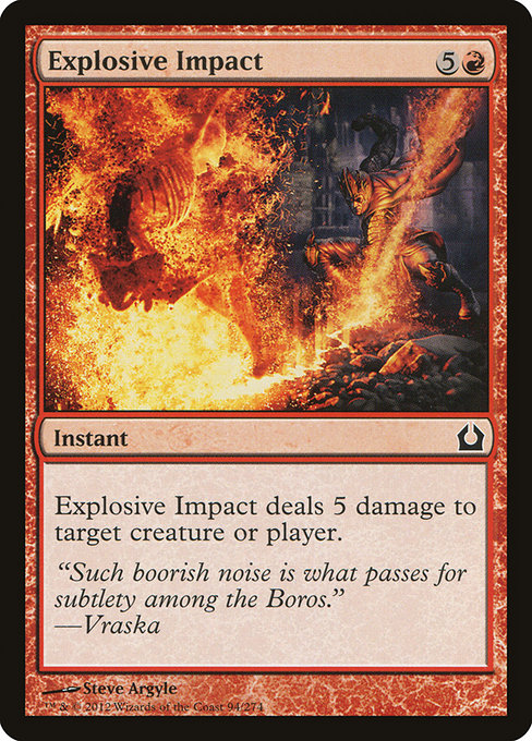 Explosive Impact (94) [Return to Ravnica]