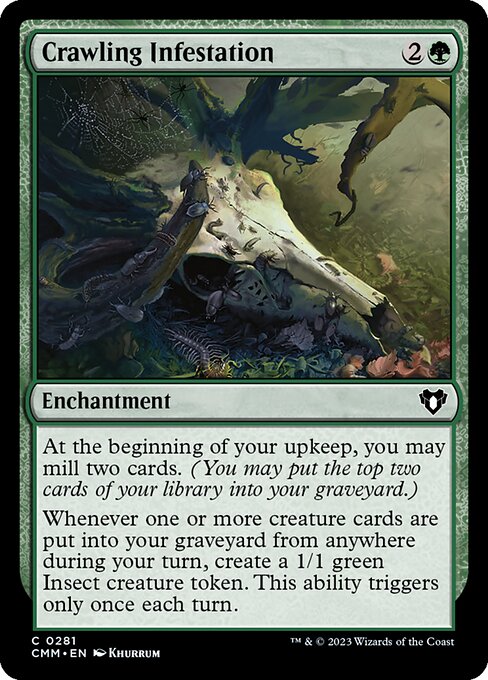 Crawling Infestation (281) [Commander Masters]