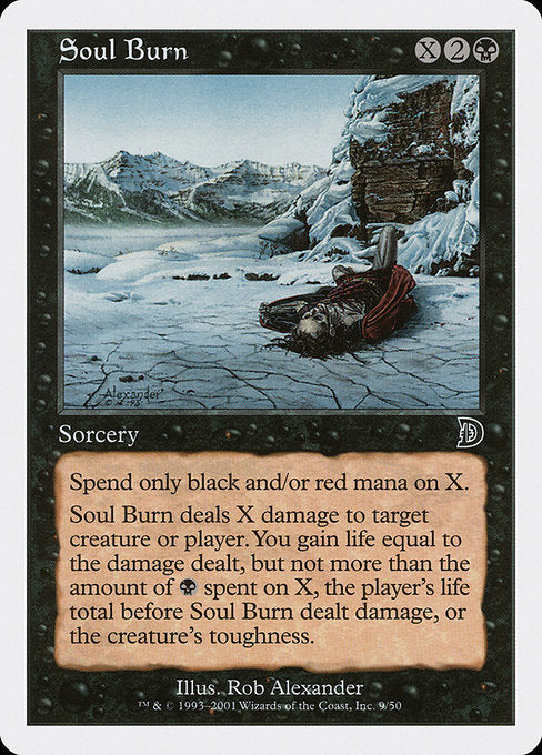 Soul Burn (9) [Deckmasters]