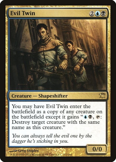 Evil Twin (212) [Innistrad]