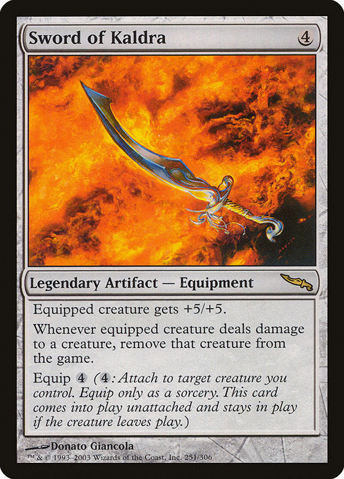 Sword of Kaldra (251) [Mirrodin]