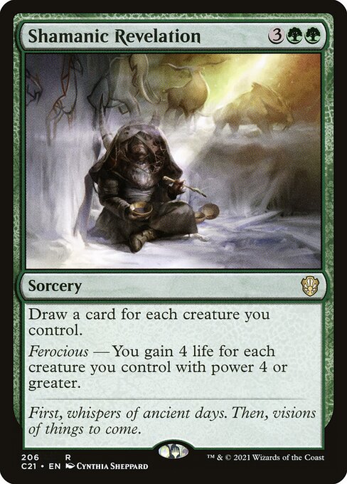 Shamanic Revelation (206) [Commander 2021]