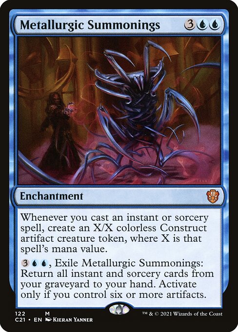 Metallurgic Summonings (122) [Commander 2021]