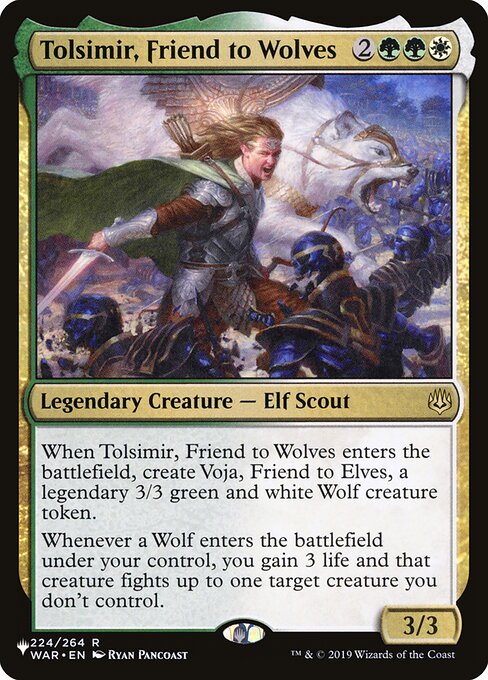 Tolsimir, Friend to Wolves (WAR-224) [The List]