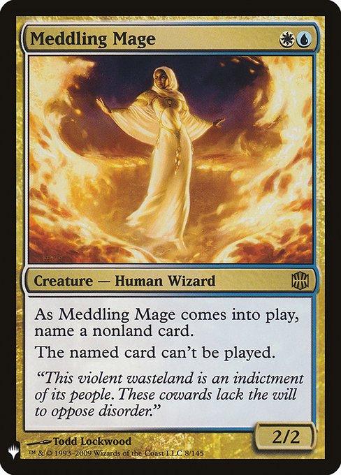 Meddling Mage (ARB-8) [The List]