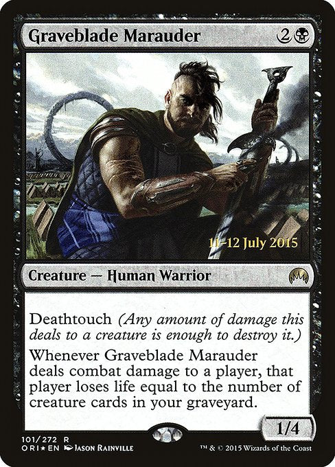 Graveblade Marauder (101s) [Magic Origins Promos]