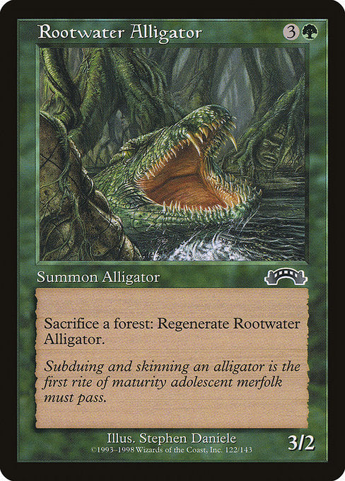 Rootwater Alligator (122) [Exodus]