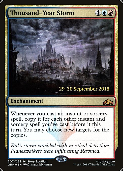 Thousand-Year Storm (207s) [Guilds of Ravnica Promos]