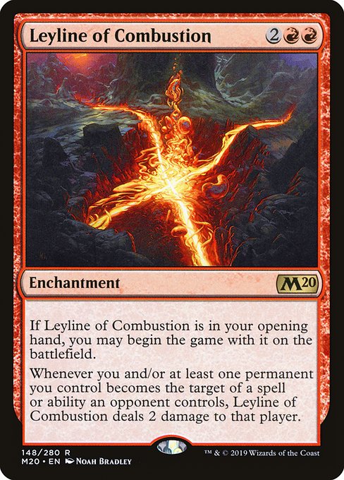 Leyline of Combustion (148) [Core Set 2020]