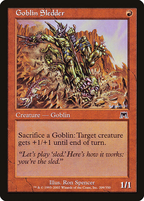 Goblin Sledder (209) [Onslaught]