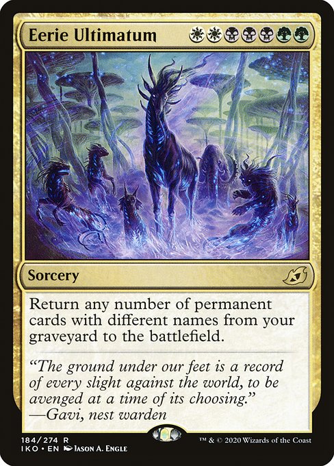 Eerie Ultimatum (184) [Ikoria: Lair of Behemoths]