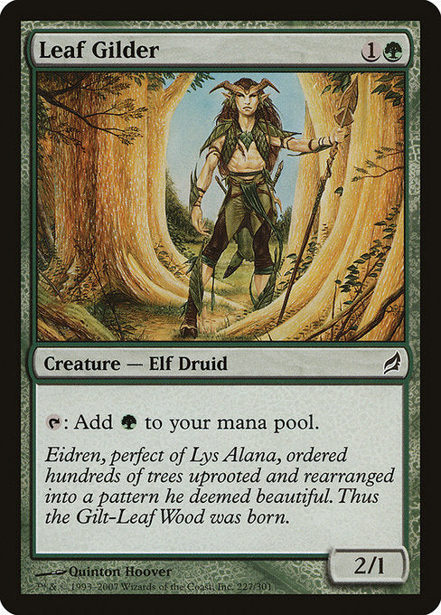 Leaf Gilder (227) [Lorwyn]