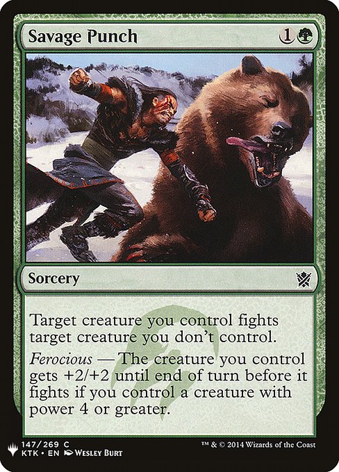 Savage Punch (KTK-147) [The List]