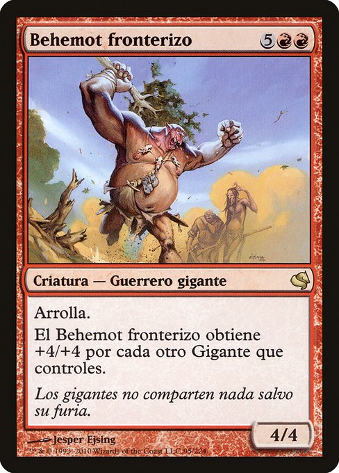 Borderland Behemoth (95) [Salvat 2011]