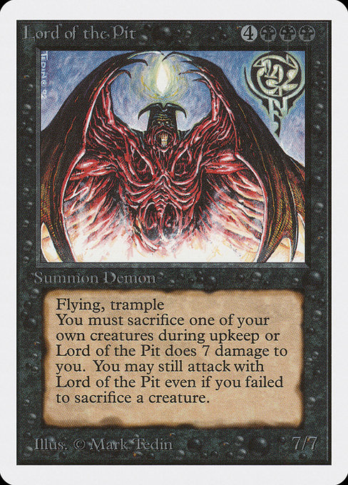 Lord of the Pit (115) [Unlimited Edition]