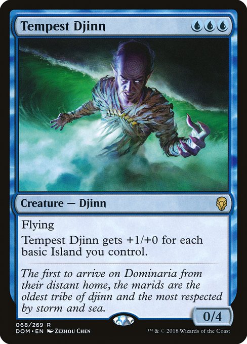 Tempest Djinn (68) [Dominaria]