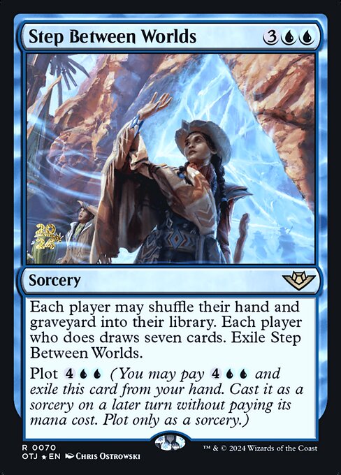 Step Between Worlds (70s) [Outlaws of Thunder Junction Promos]