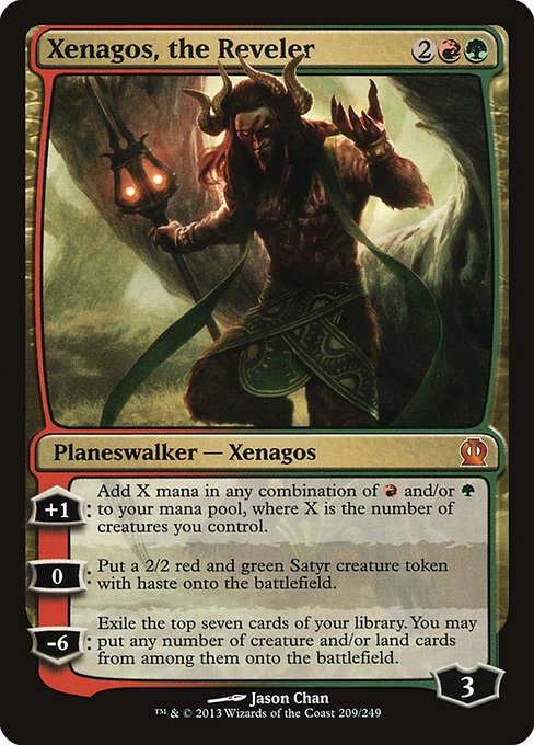 Xenagos, the Reveler (209) [Theros]