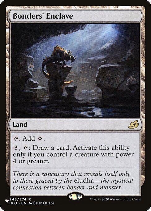 Bonders' Enclave (IKO-245) [The List]