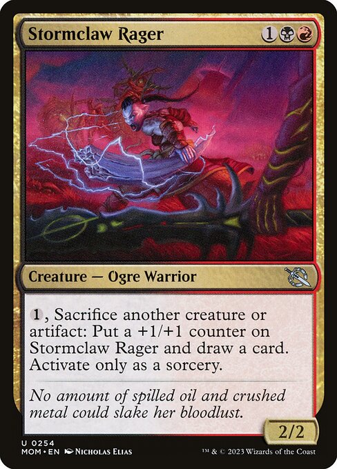 Stormclaw Rager (254) [March of the Machine]
