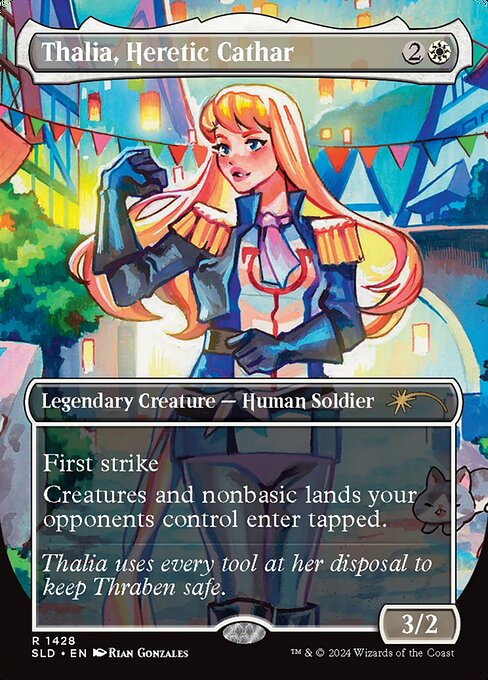 Thalia, Heretic Cathar (1428) [Secret Lair Drop]