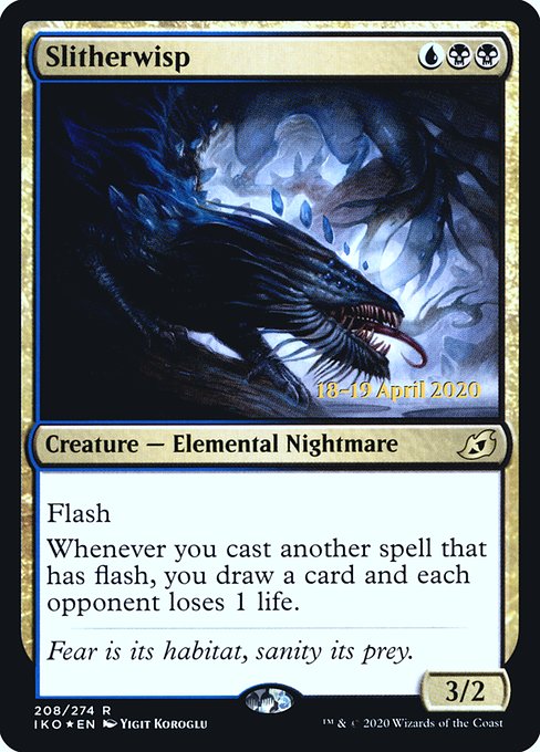 Slitherwisp (208s) [Ikoria: Lair of Behemoths Promos]
