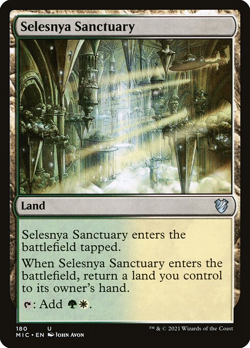 Selesnya Sanctuary (180) [Midnight Hunt Commander]