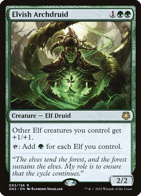 Elvish Archdruid (93) [Game Night: Free-for-All]