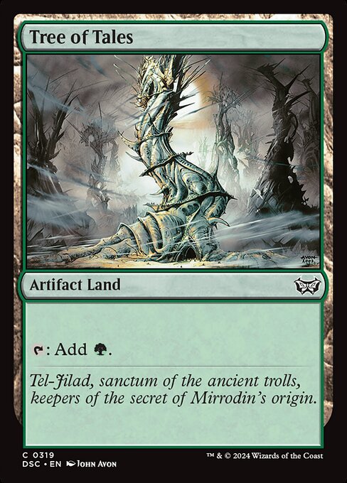 Tree of Tales (319) [Duskmourn: House of Horror Commander]