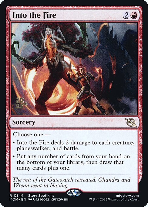 Into the Fire (144s) [March of the Machine Promos]