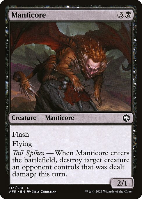 Manticore (113) [Adventures in the Forgotten Realms]