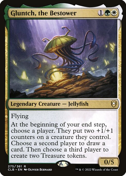 Gluntch, the Bestower (275) [Commander Legends: Battle for Baldur's Gate]