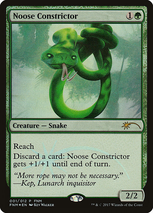 Noose Constrictor (1) [Friday Night Magic 2017]