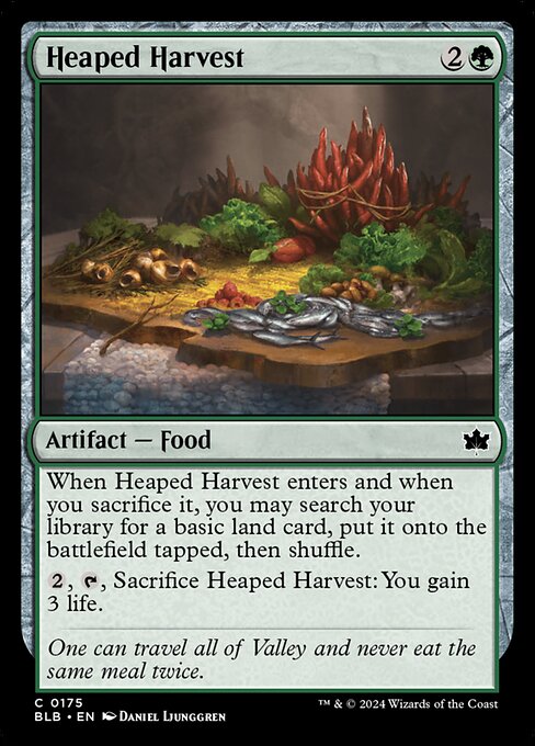 Heaped Harvest (175) [Bloomburrow]