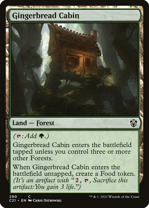 Gingerbread Cabin (290) [Commander 2021]