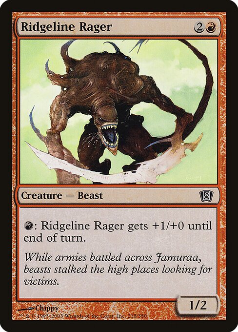 Ridgeline Rager (215★) [Eighth Edition]