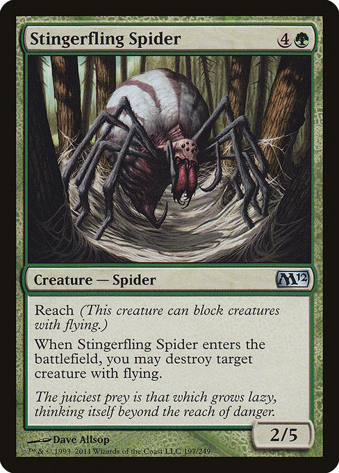 Stingerfling Spider (197) [Magic 2012]