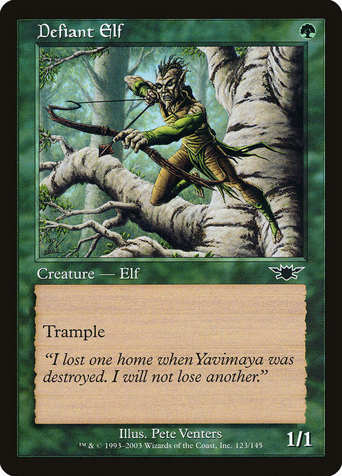 Defiant Elf (123) [Legions]