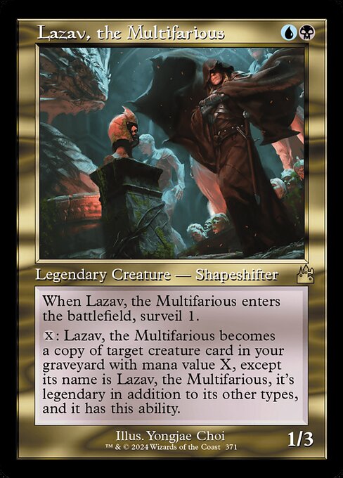 Lazav, the Multifarious (371) [Ravnica Remastered]