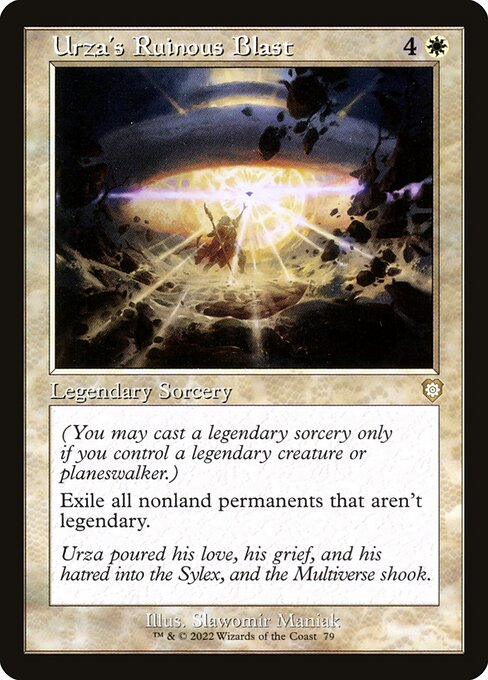 Urza's Ruinous Blast (79) [The Brothers' War Commander]