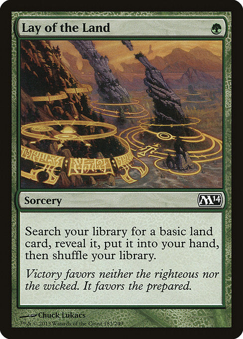 Lay of the Land (183) [Magic 2014]