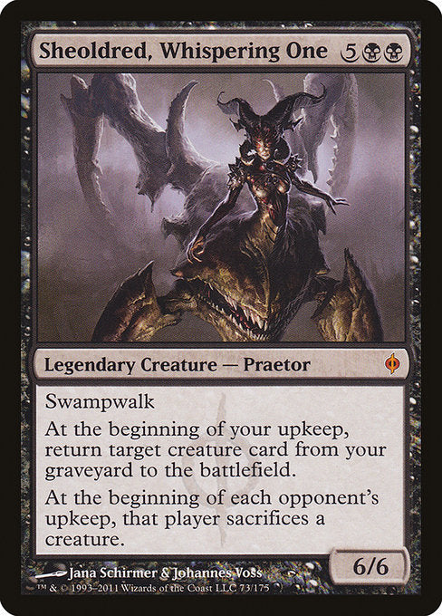 Sheoldred, Whispering One (73) [New Phyrexia]
